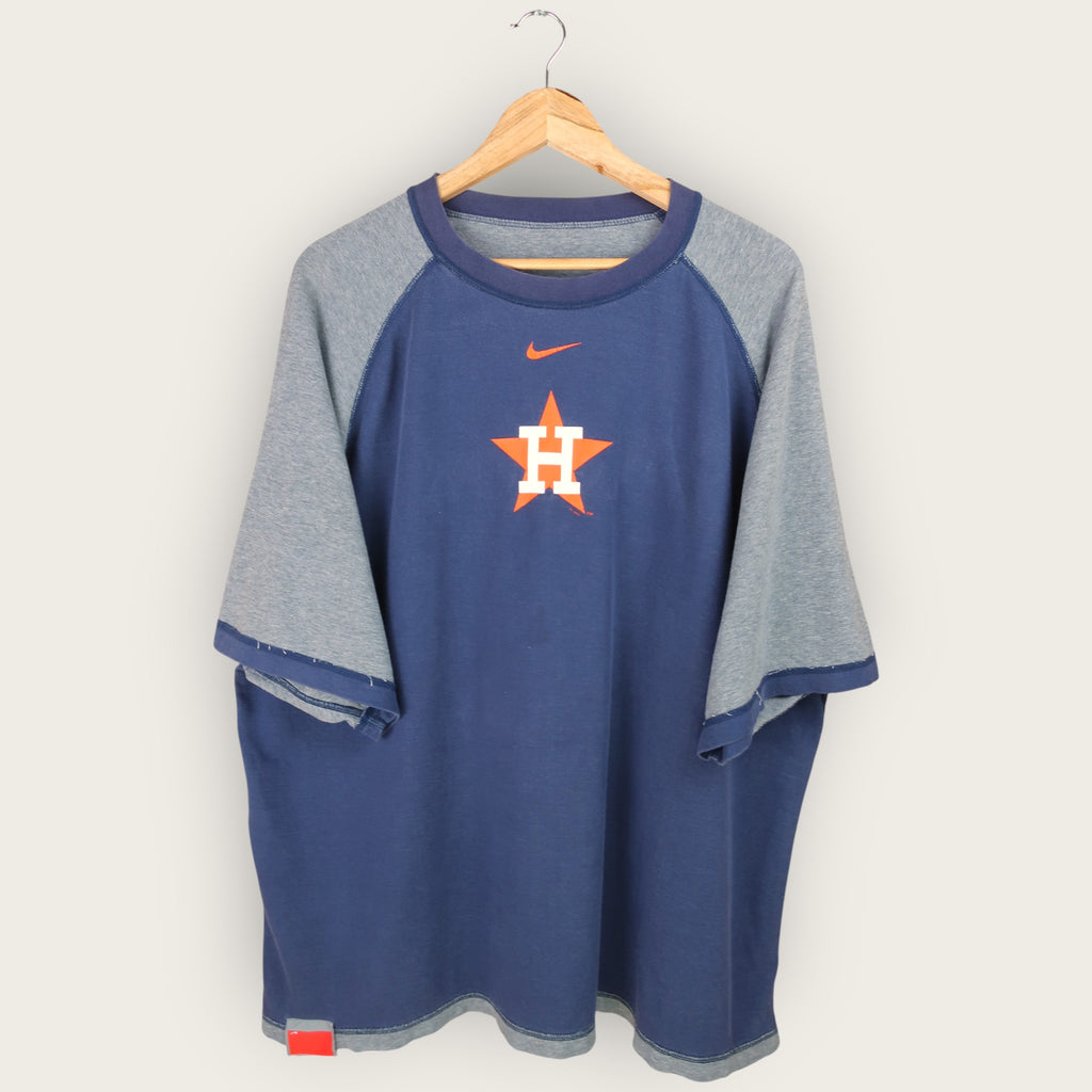 VINTAGE REVERSIBLE NIKE ASTROS T-SHIRT - XL