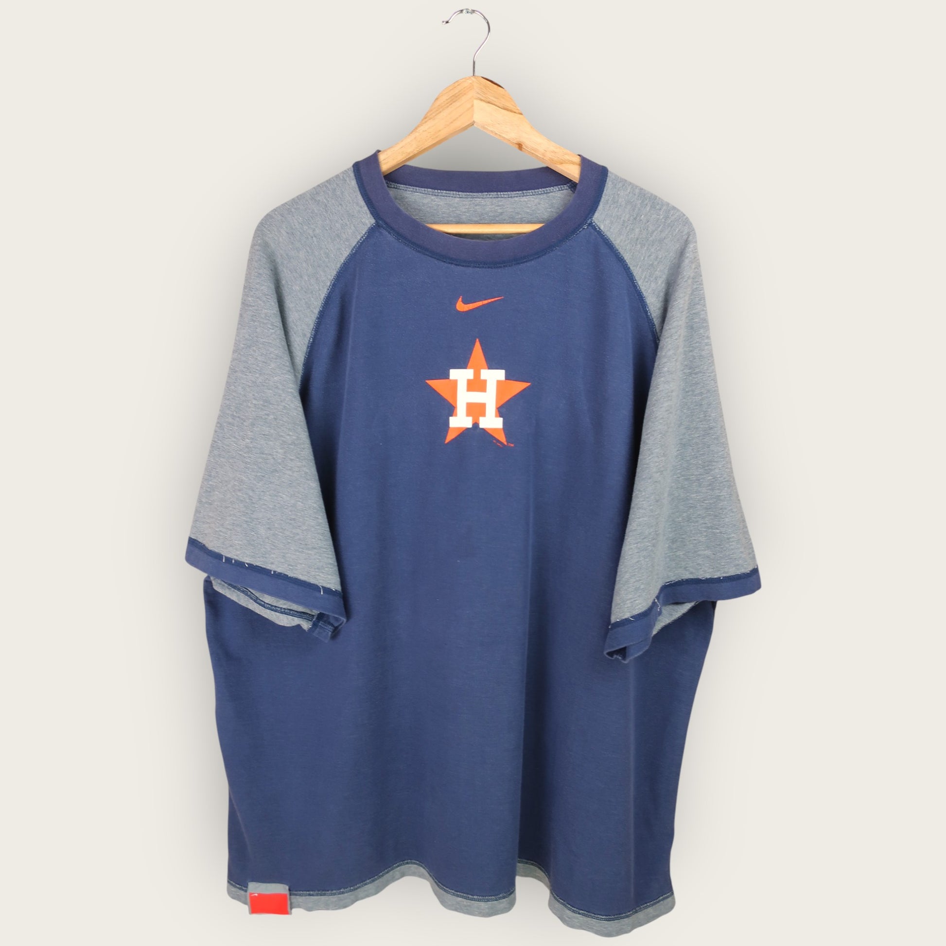 VINTAGE REVERSIBLE NIKE ASTROS T-SHIRT - XL