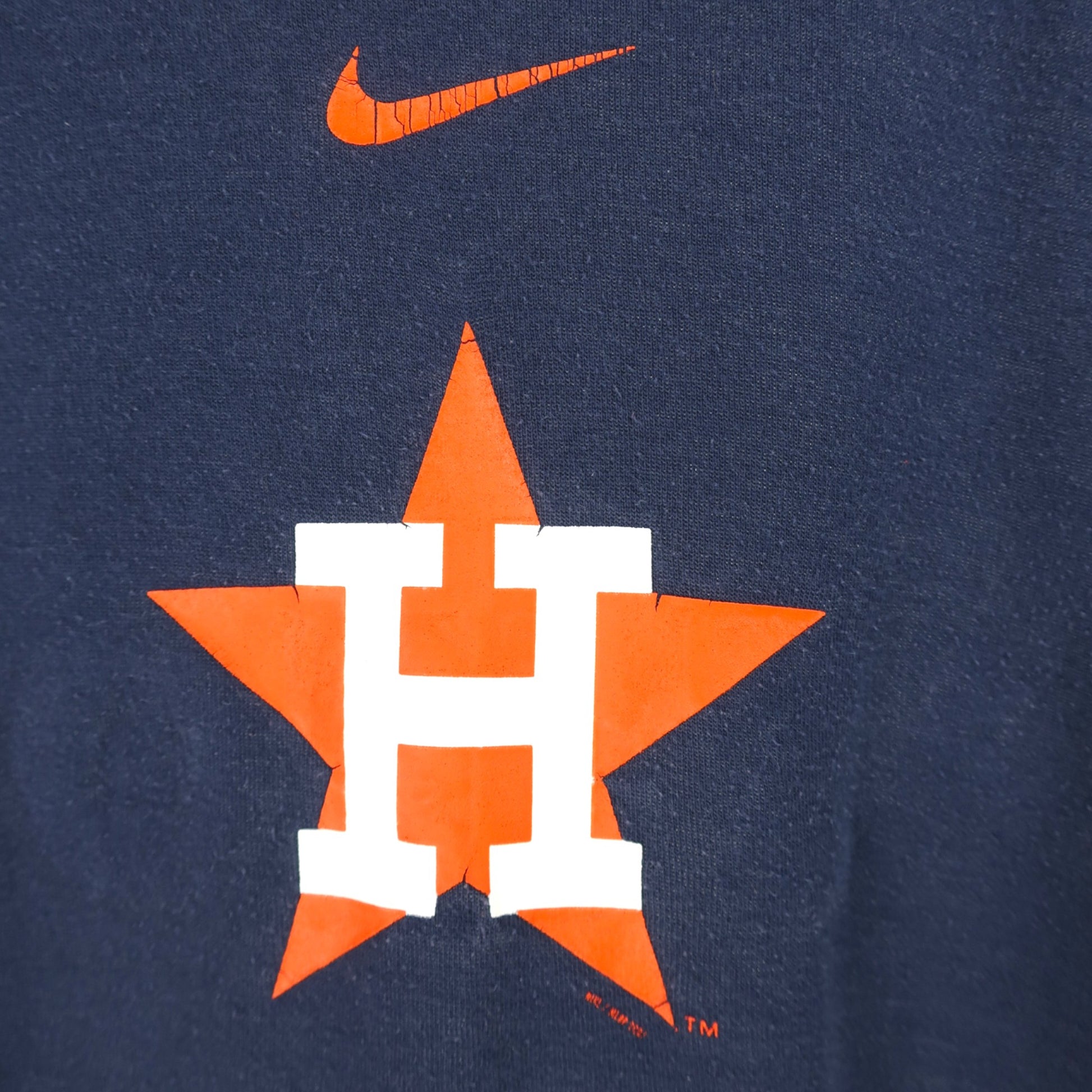 VINTAGE REVERSIBLE NIKE ASTROS T-SHIRT - XL