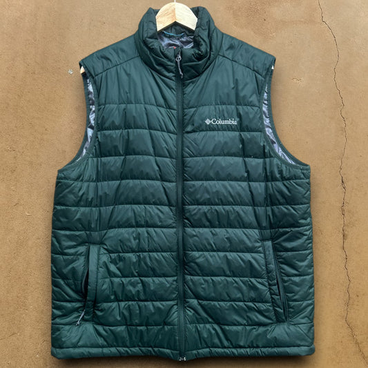 VINTAGE COLUMBIA PUFFER VEST - L