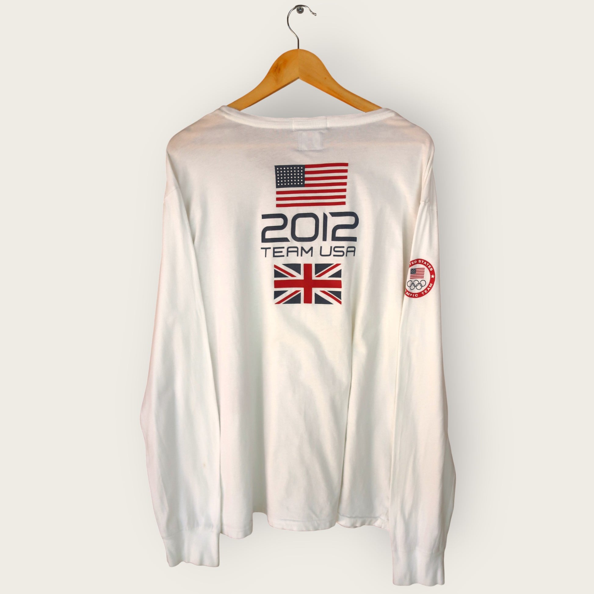 2012 RALPH LAUREN TEAM USA OLYMPIC LONG-SLEEVE T-SHIRT - XXL