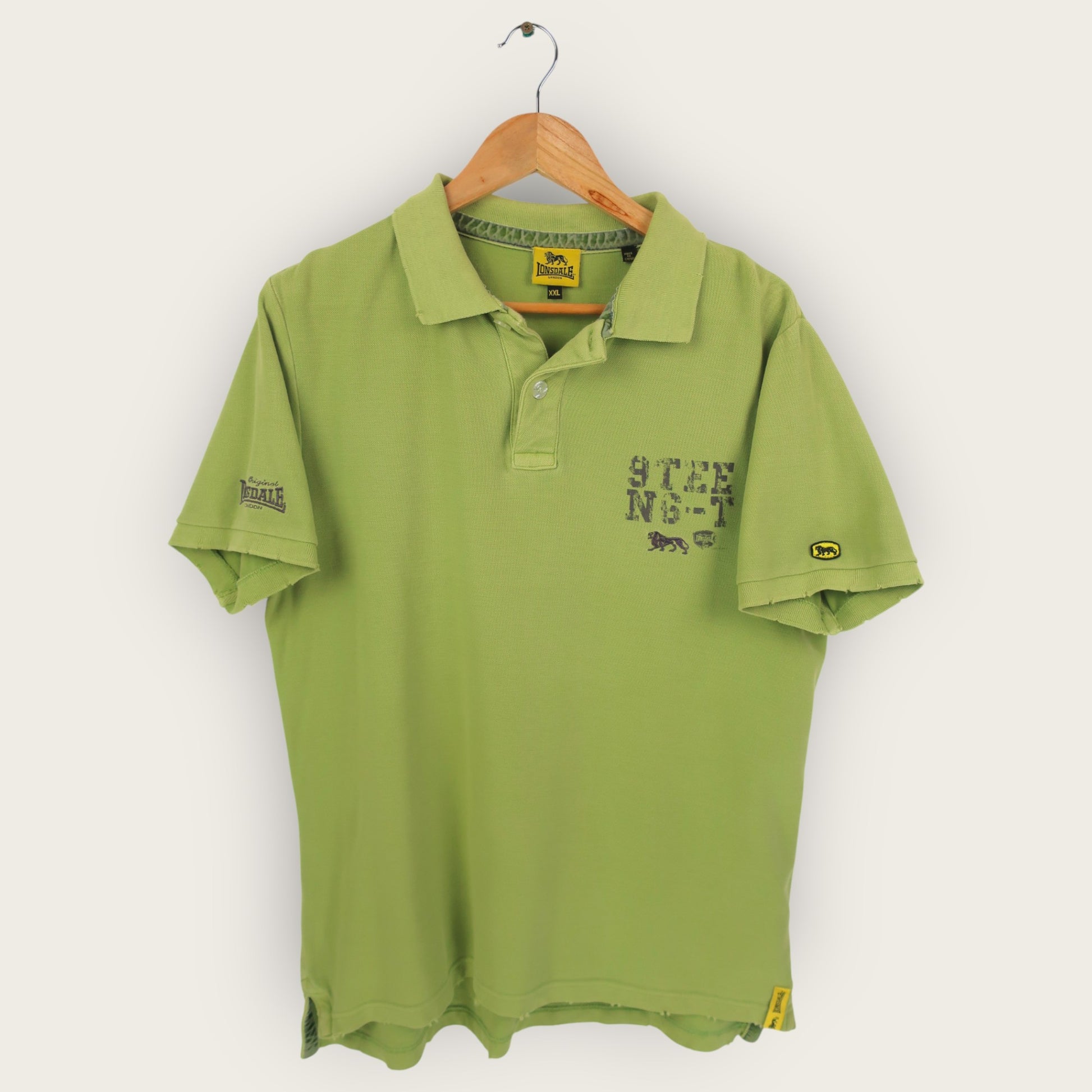 VINTAGE LONSDALE POLO SHIRT - XXL