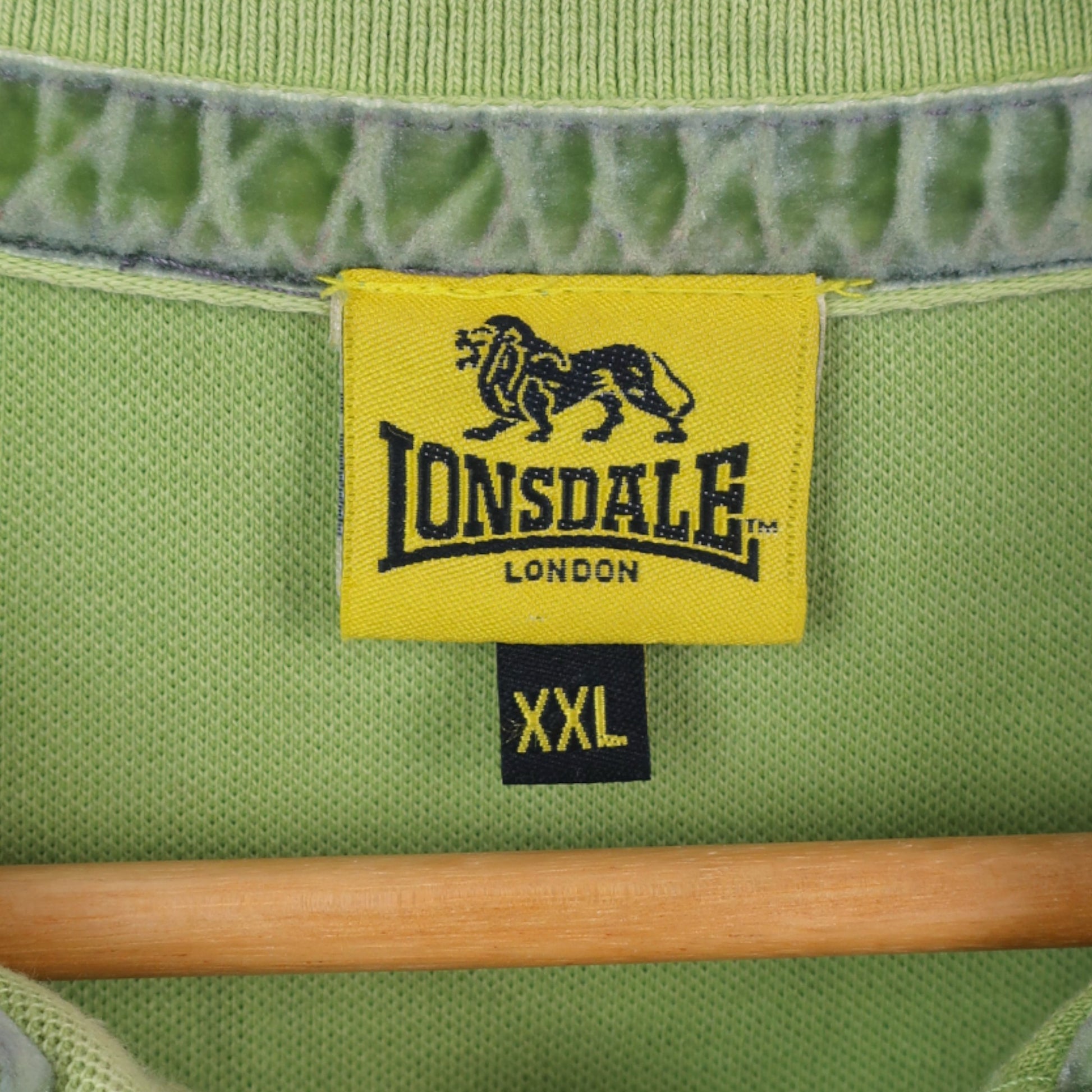 VINTAGE LONSDALE POLO SHIRT - XXL