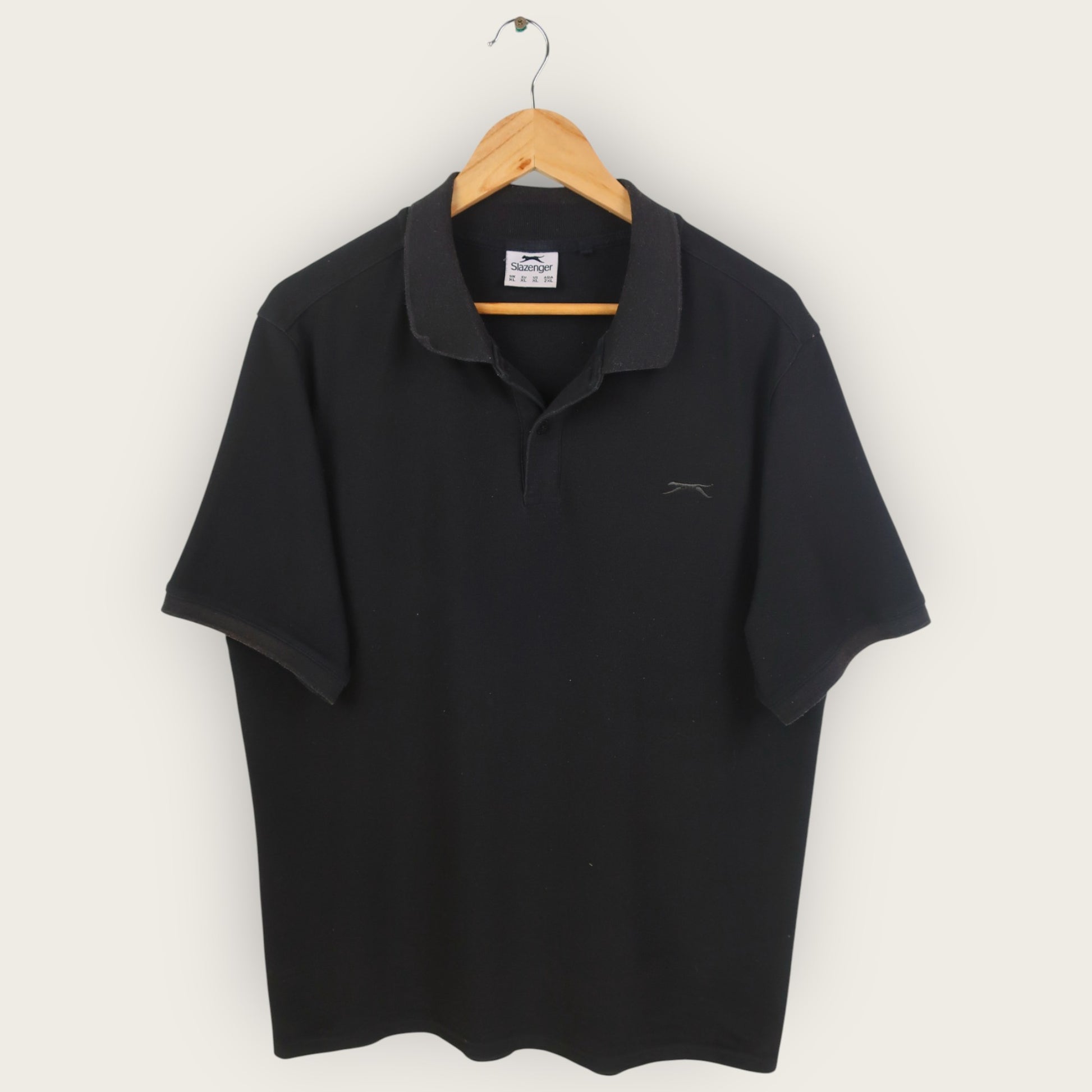 VINTAGE SLAZENGER POLO SHIRT - XL
