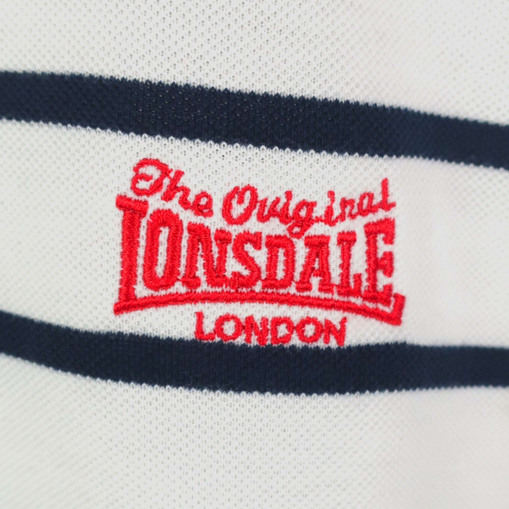VINTAGE LONSDALE POLO SHIRT - L