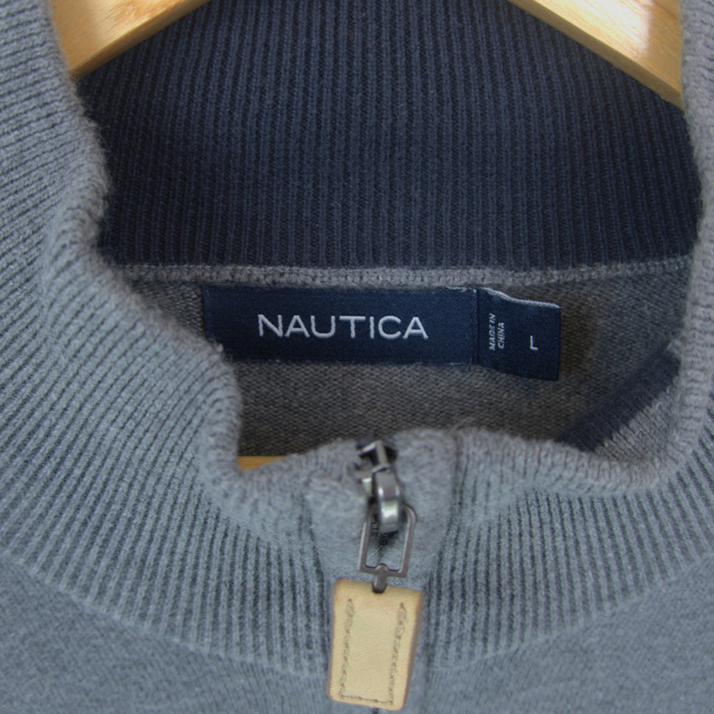 VINTAGE NAUTICA 1/4 ZIP - L