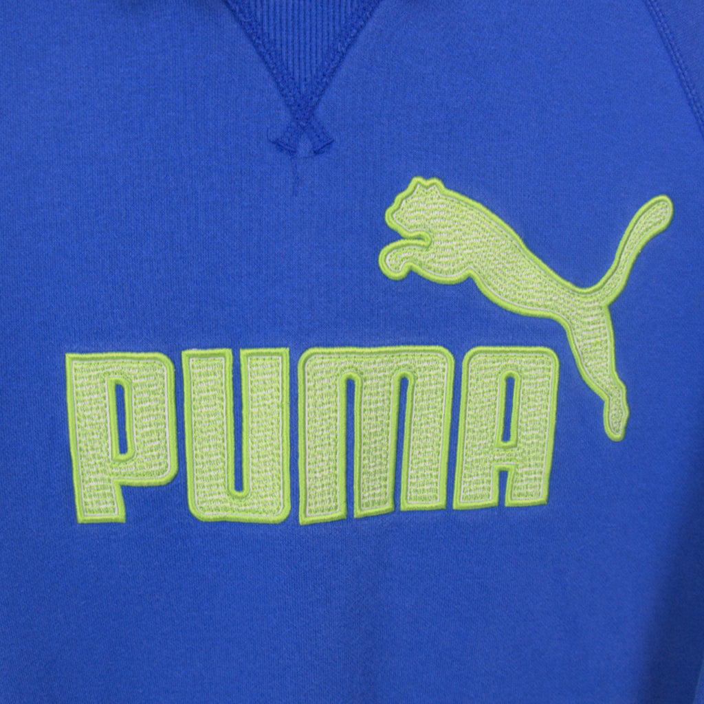 VINTAGE PUMA HOODIE - M