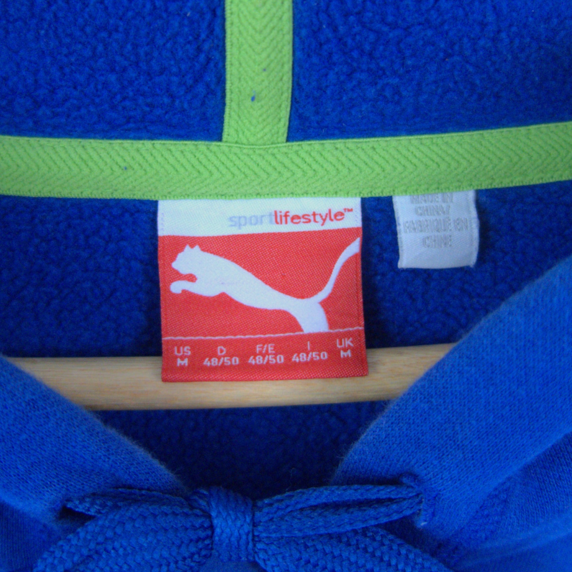 VINTAGE PUMA HOODIE - M