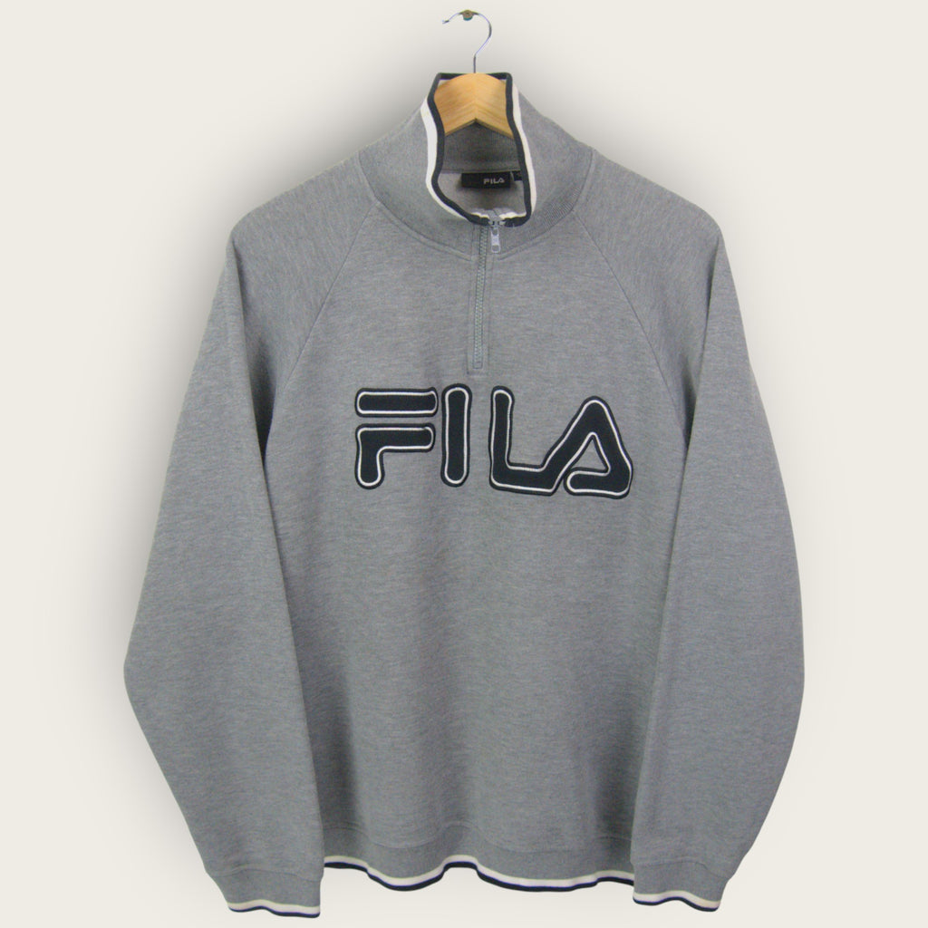 VINTAGE FILA 1/4 ZIP - M