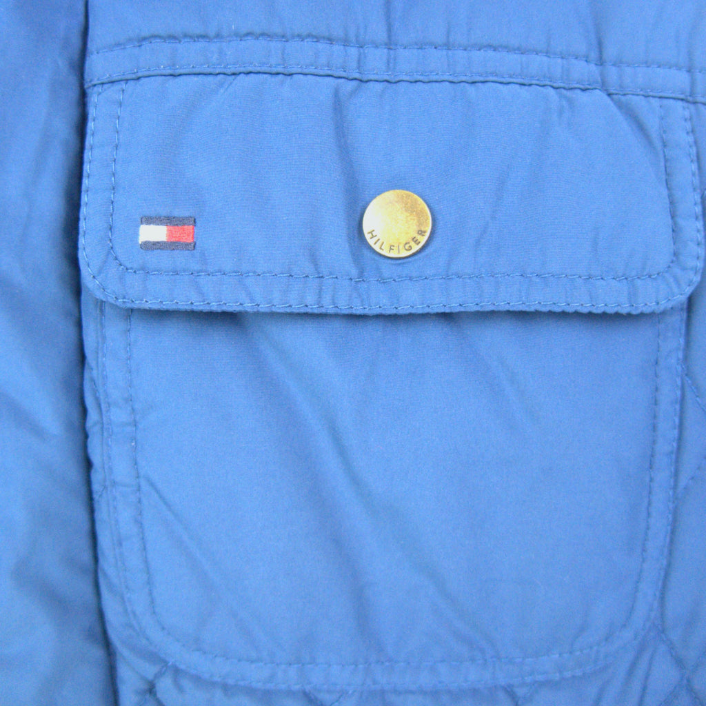 VINTAGE TOMMY HILFIGER PUFFER VEST - L