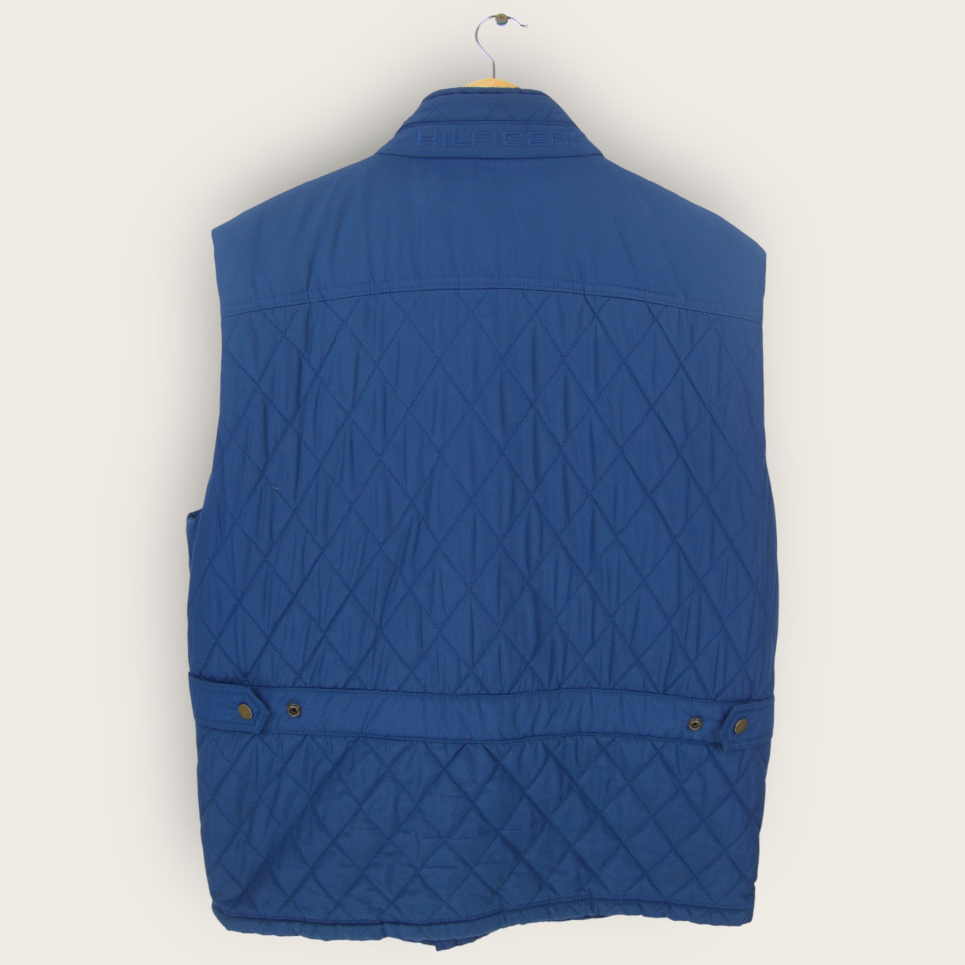 VINTAGE TOMMY HILFIGER PUFFER VEST - L