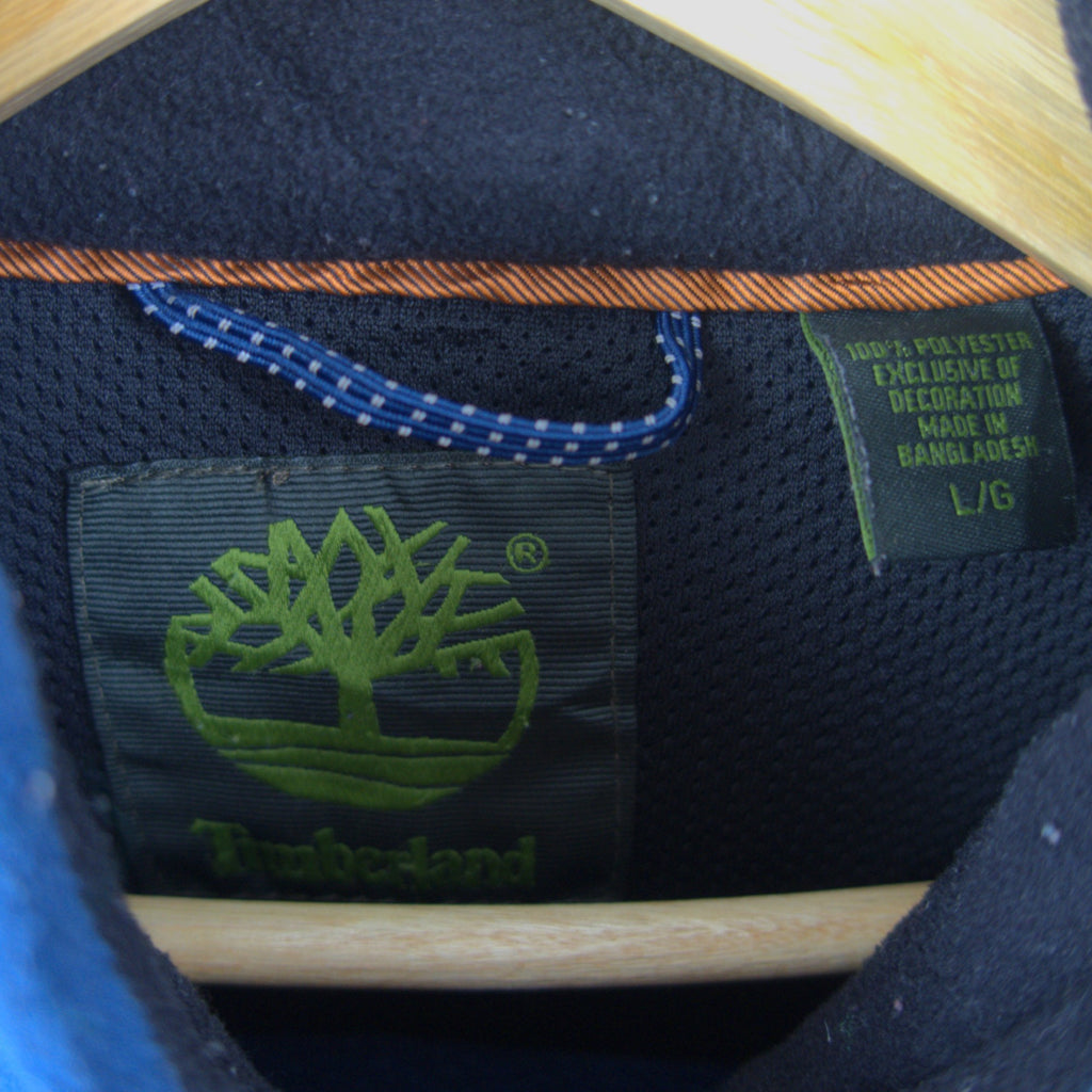 VINTAGE TIMBERLAND FLEECE JACKET - L