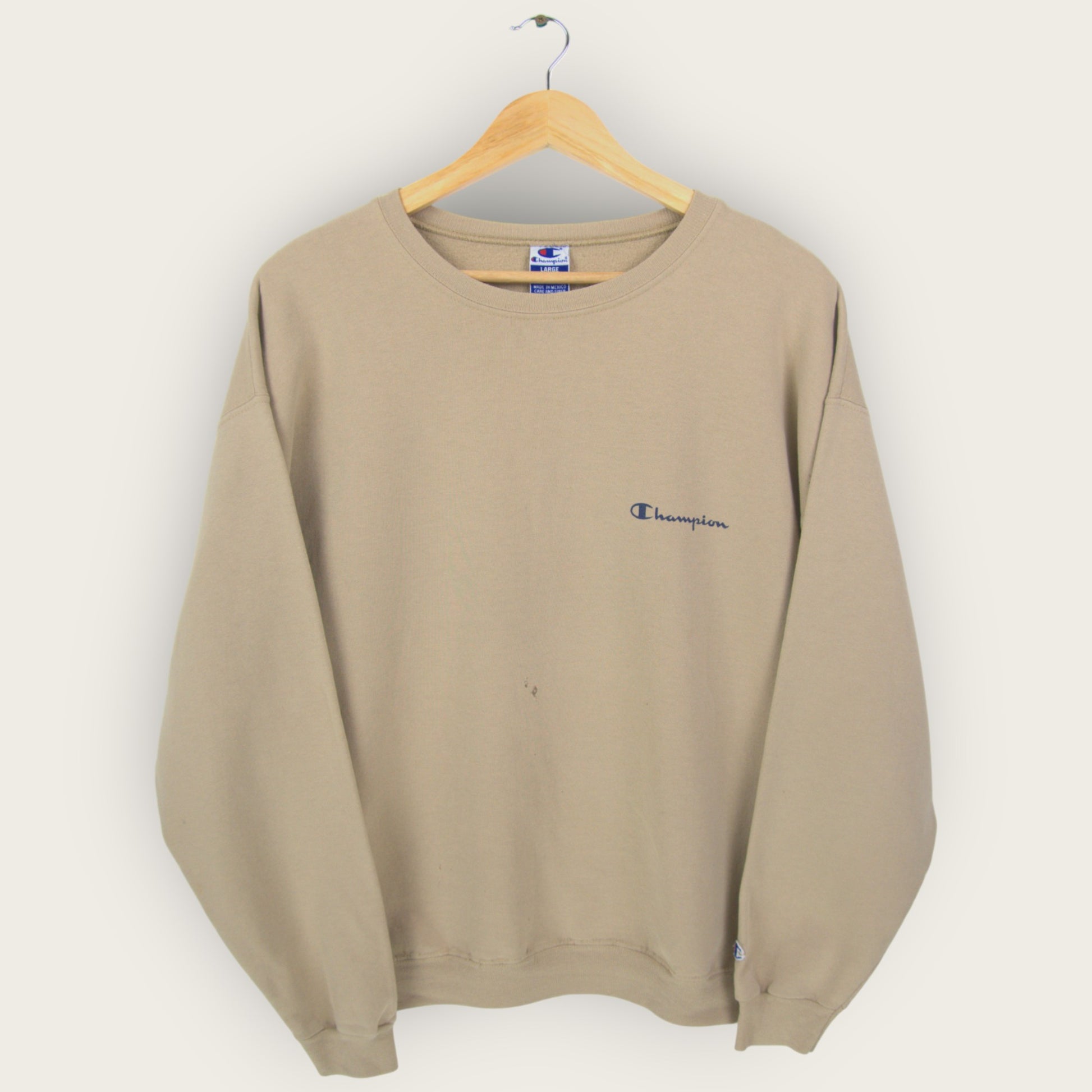 VINTAGE CHAMPION SWEATER - L