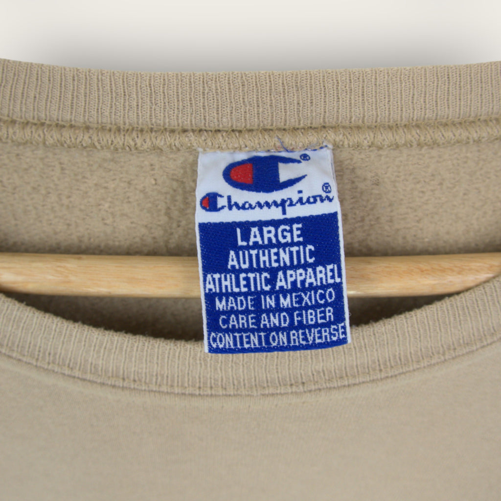 VINTAGE CHAMPION SWEATER - L