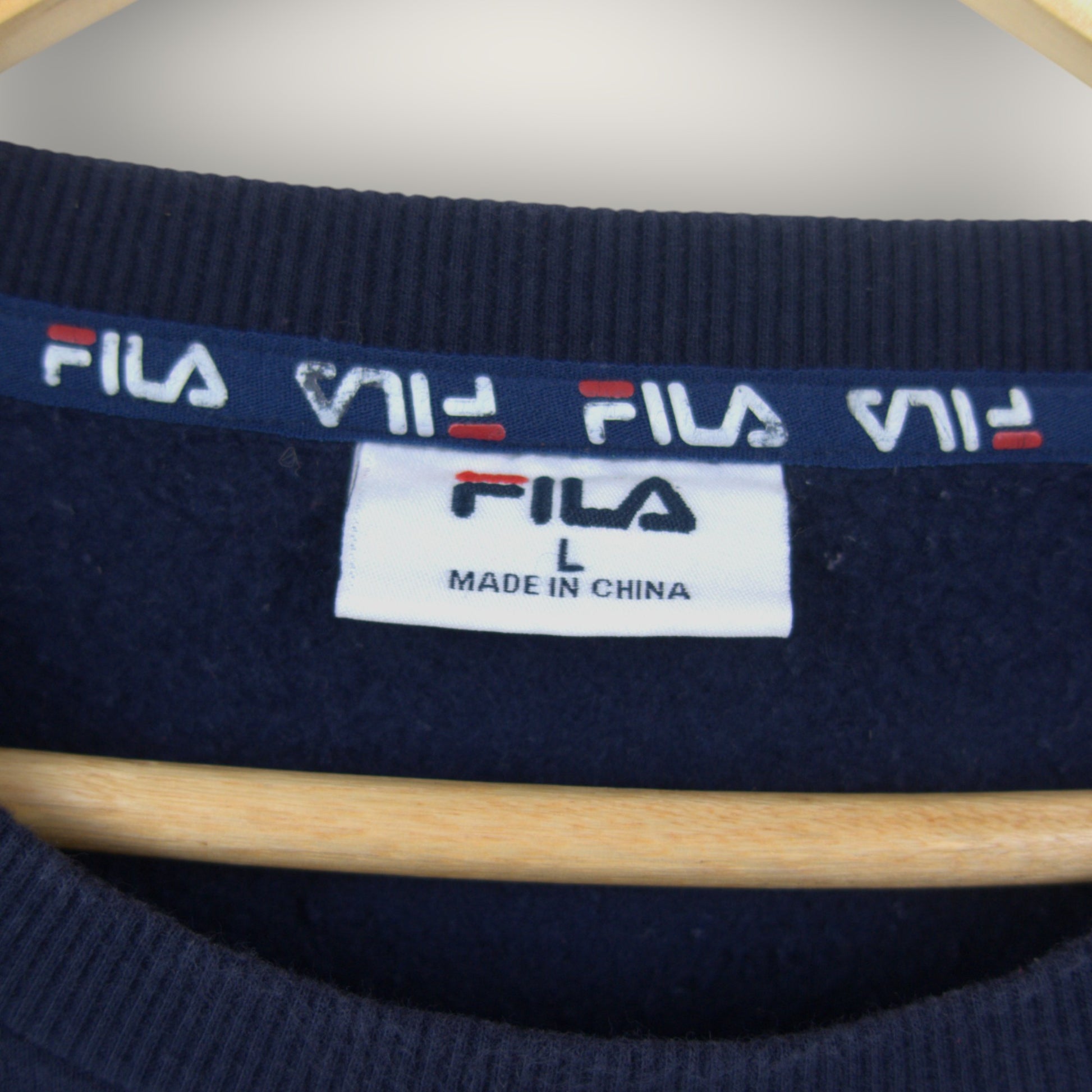 VINTAGE FILA SWEATER - L