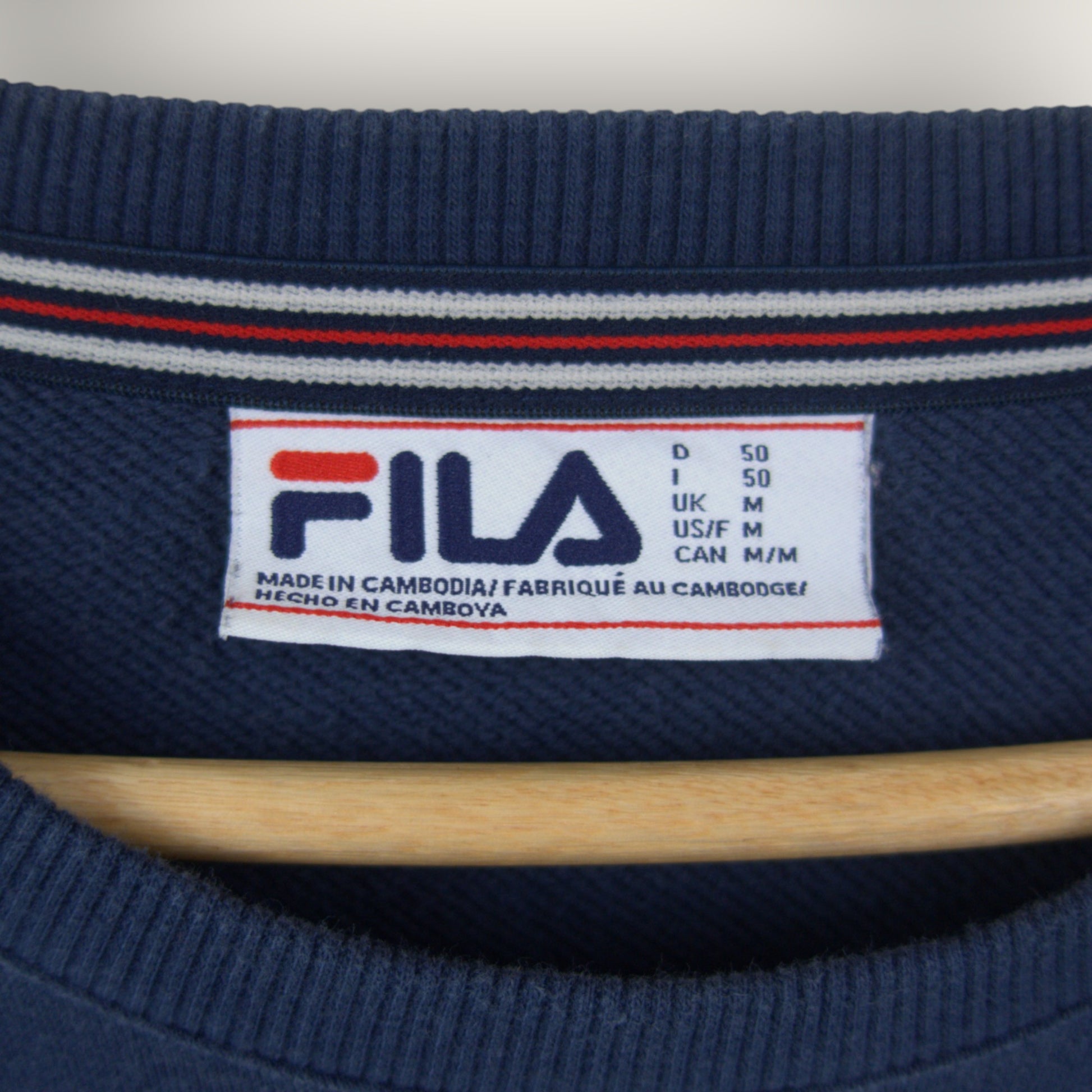 VINTAGE FILA SWEATER - M