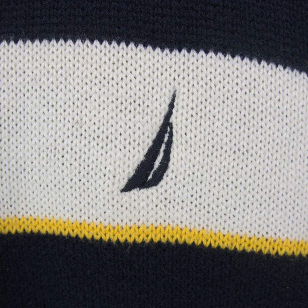 VINTAGE NAUTICA KNIT SWEATER - M