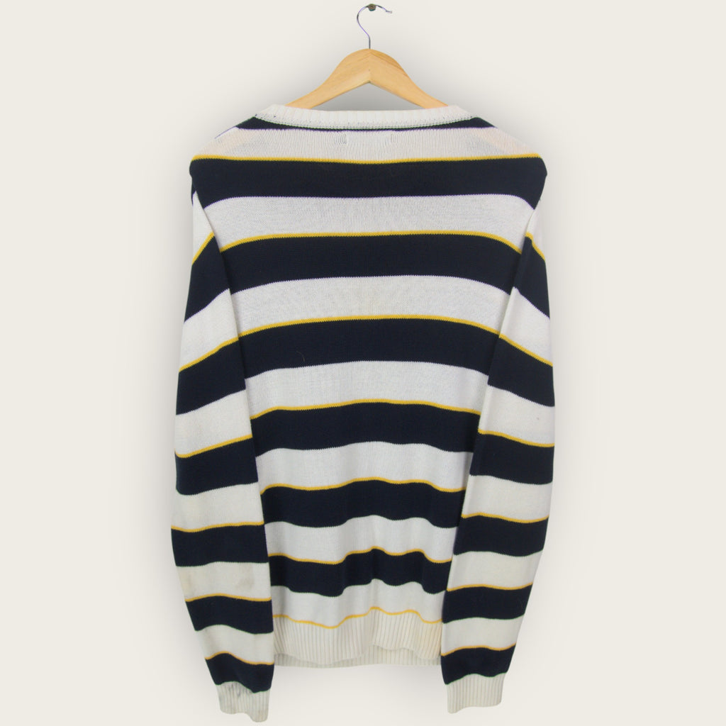 VINTAGE NAUTICA KNIT SWEATER - M