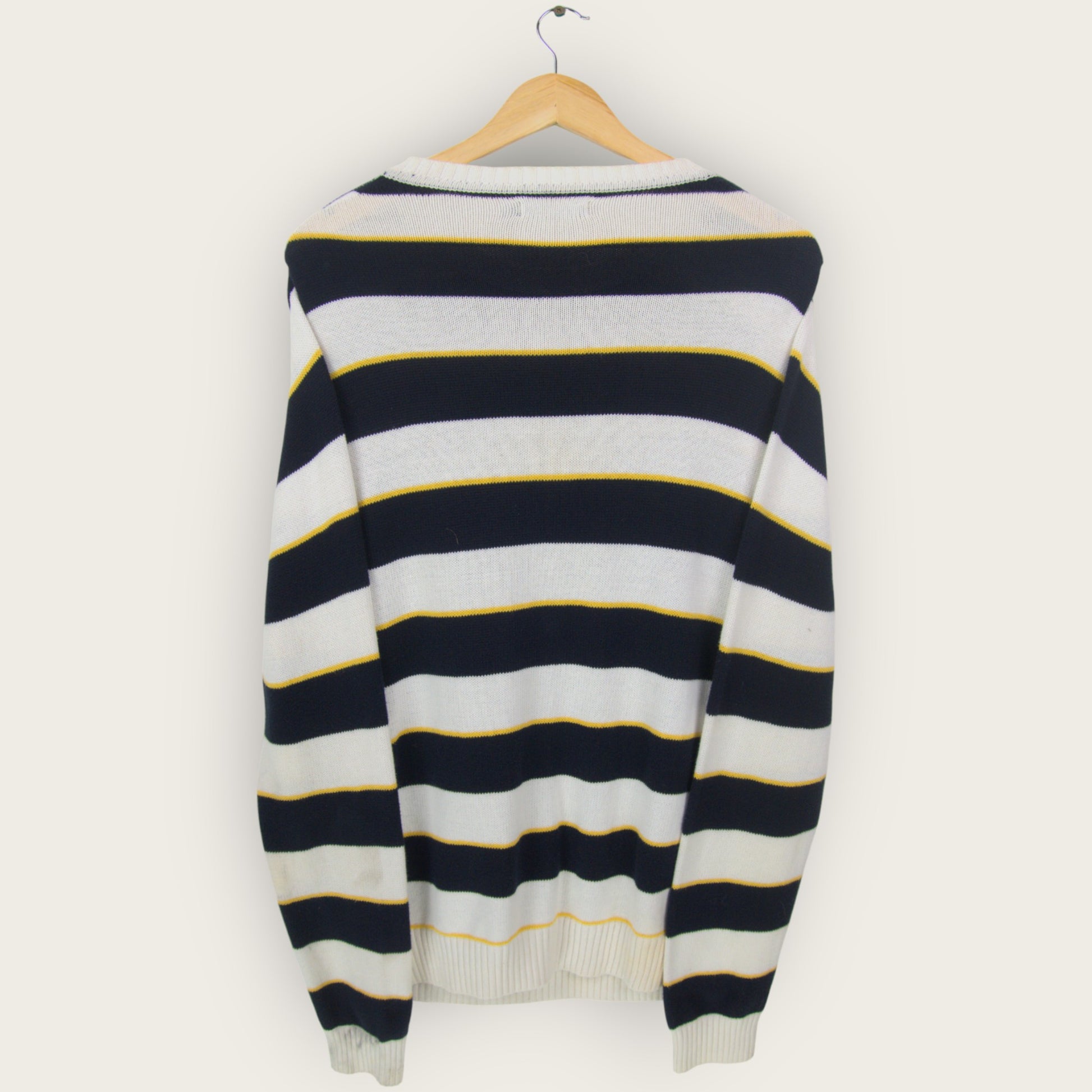 VINTAGE NAUTICA KNIT SWEATER - M