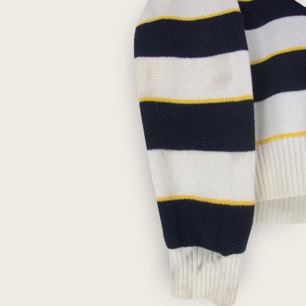 VINTAGE NAUTICA KNIT SWEATER - M