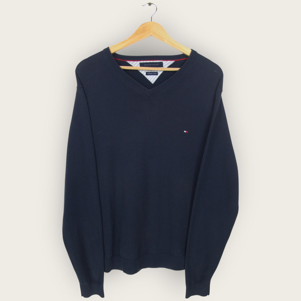 VINTAGE TOMMY HILFIGER KNIT SWEATER - XL