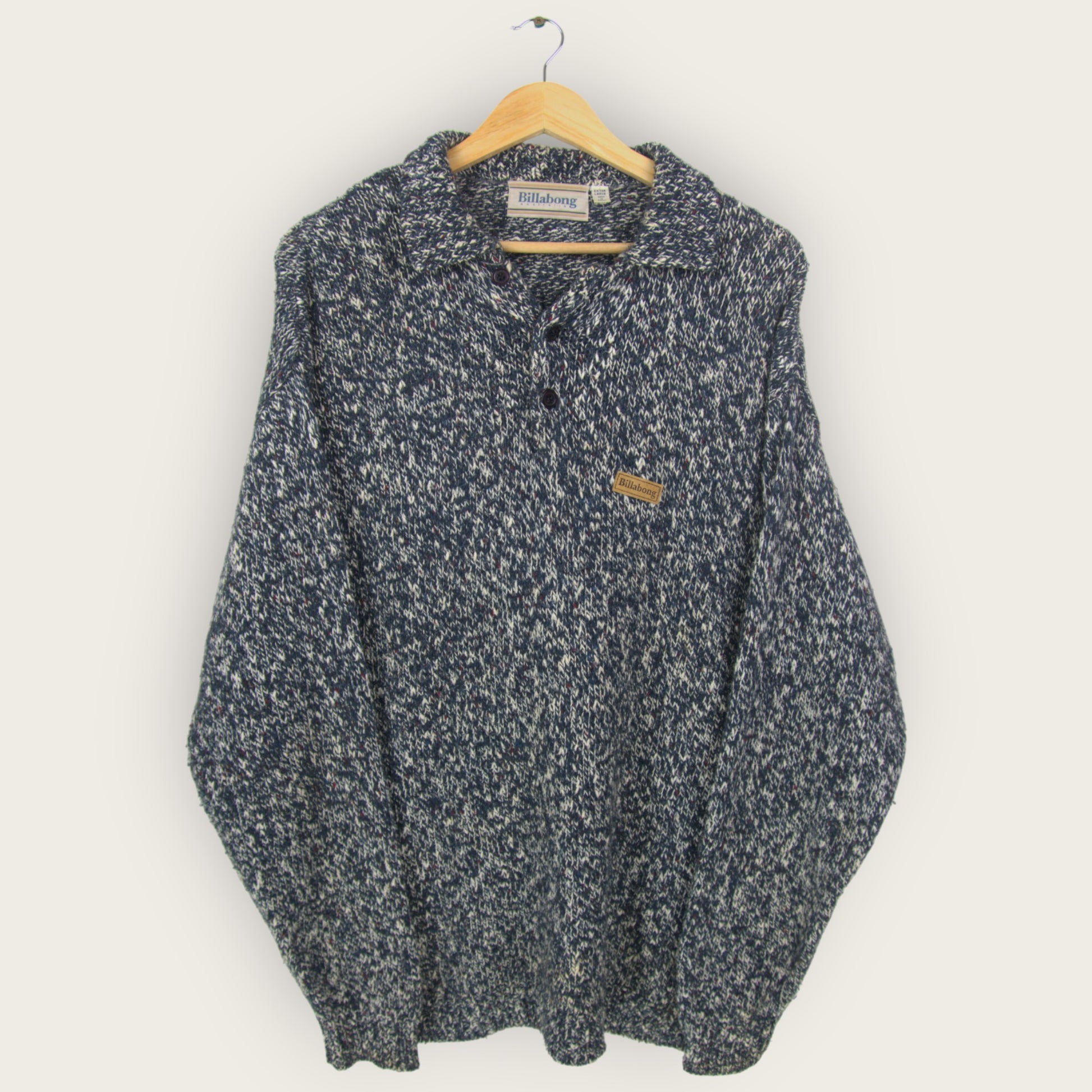 VINTAGE BILLABONG KNIT SWEATER - XL