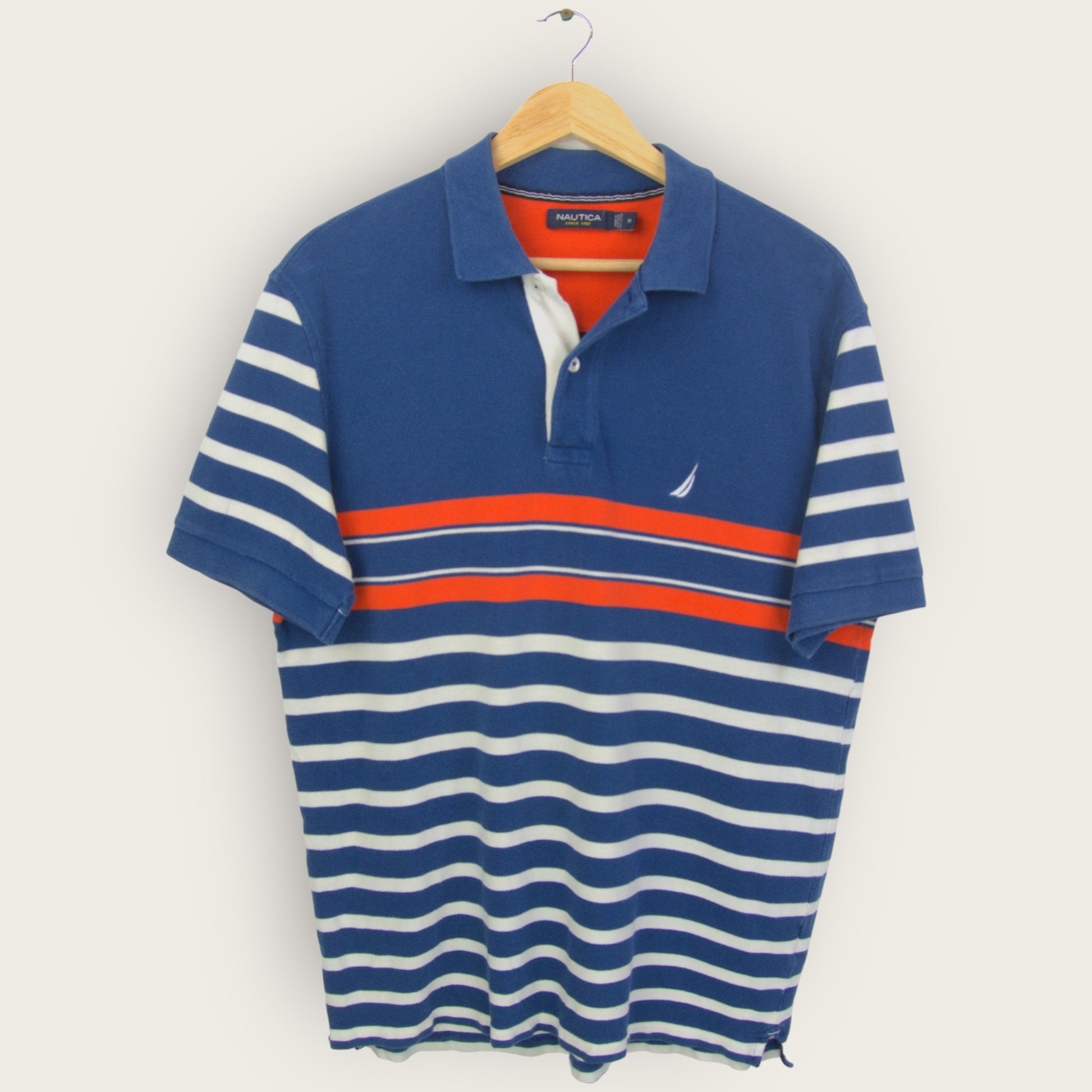 VINTAGE NAUTICA POLO SHIRT - M