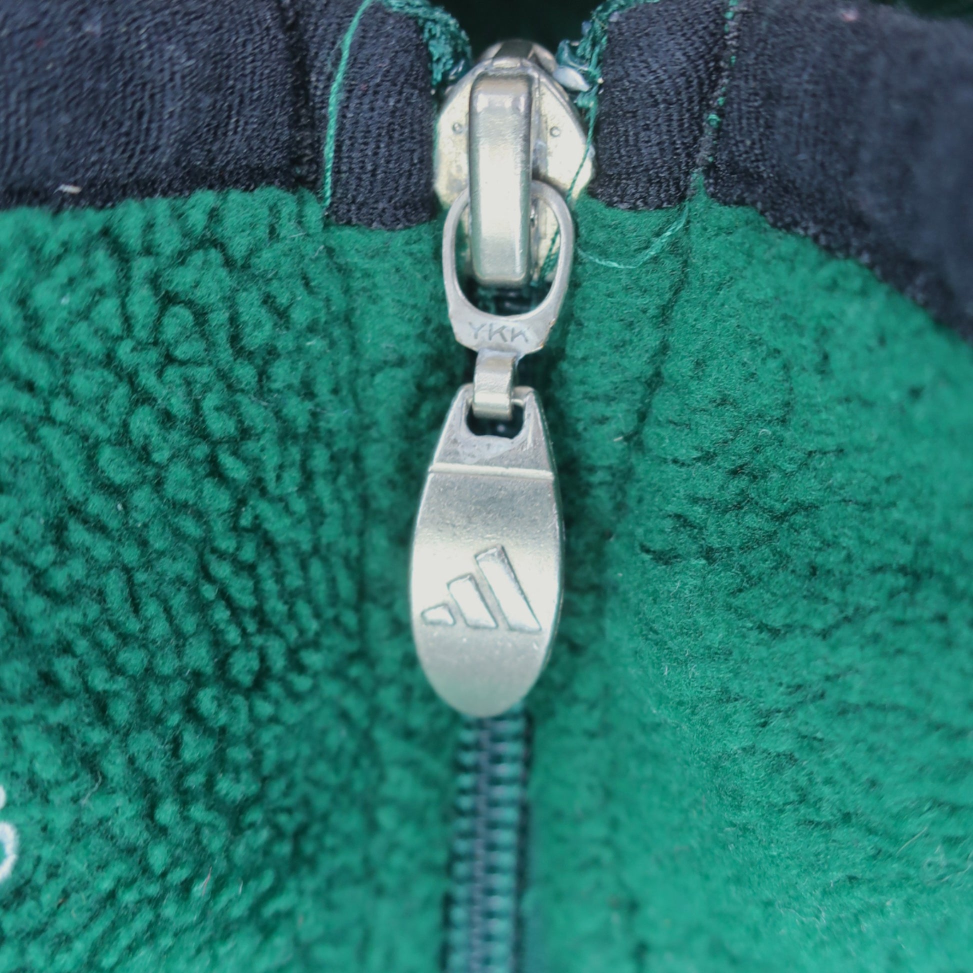 VINTAGE ADIDAS FLEECE VEST JACKET - XXL