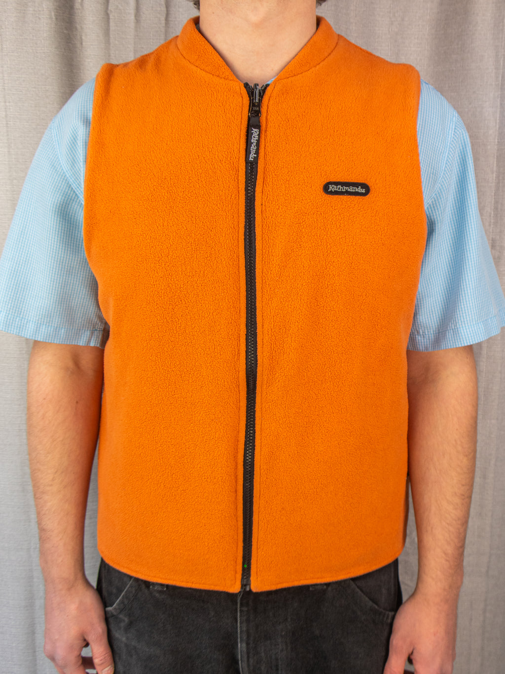 00s Kathmandu Polartec Reversible Fleece Vest - L