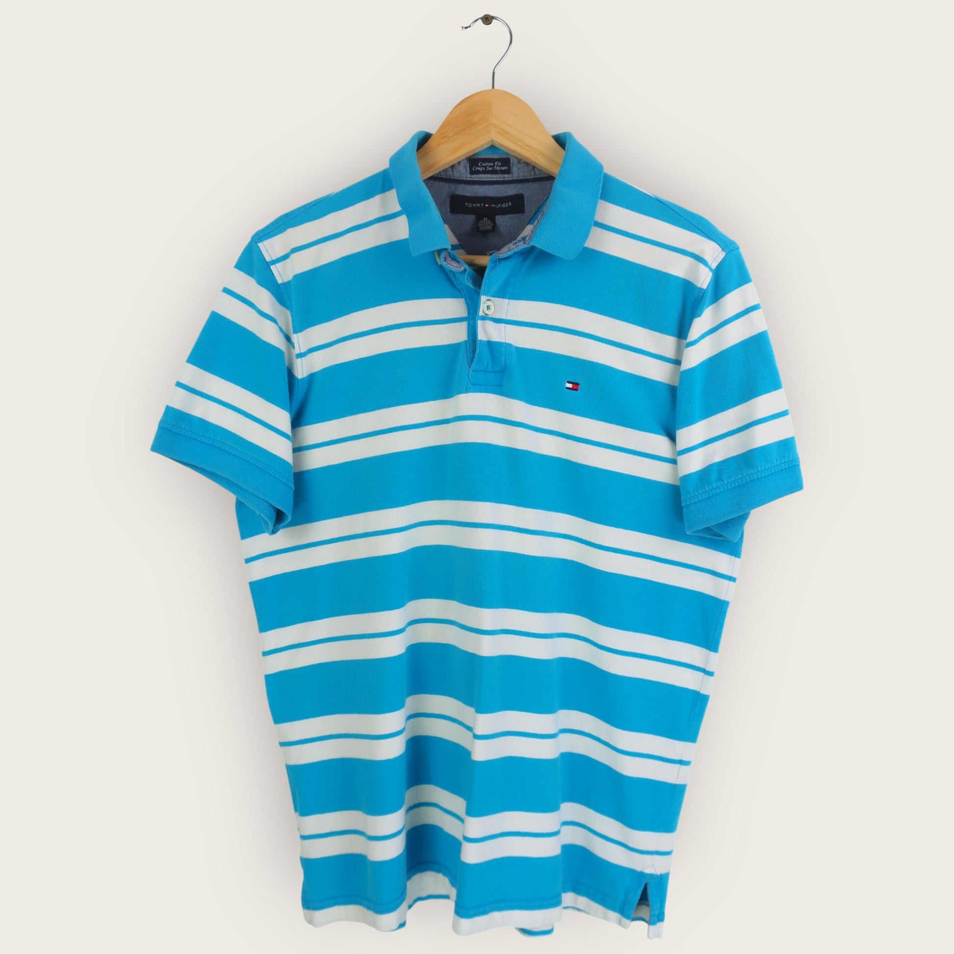 VINTAGE TOMMY HILFIGER POLO SHIRT - M