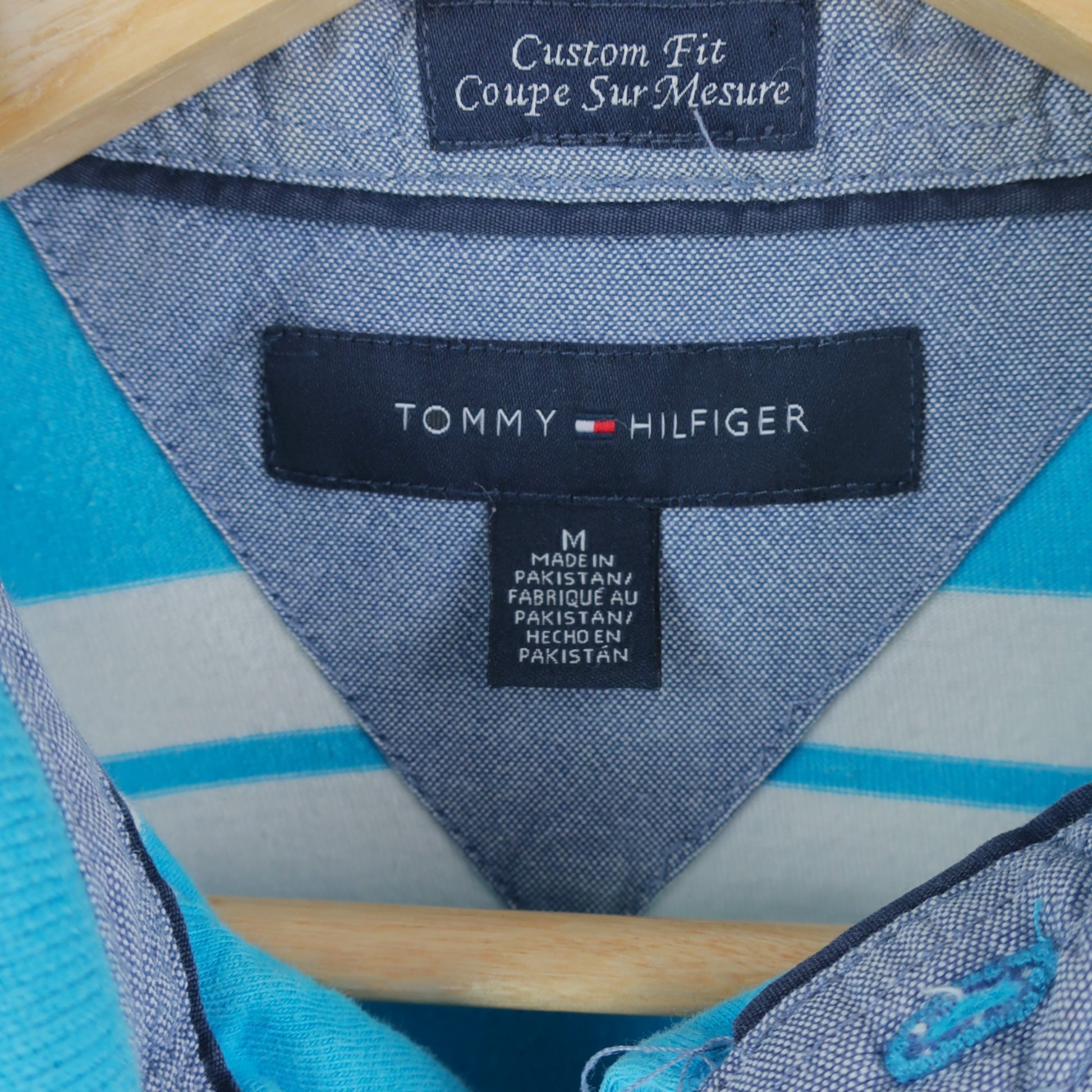 VINTAGE TOMMY HILFIGER POLO SHIRT - M