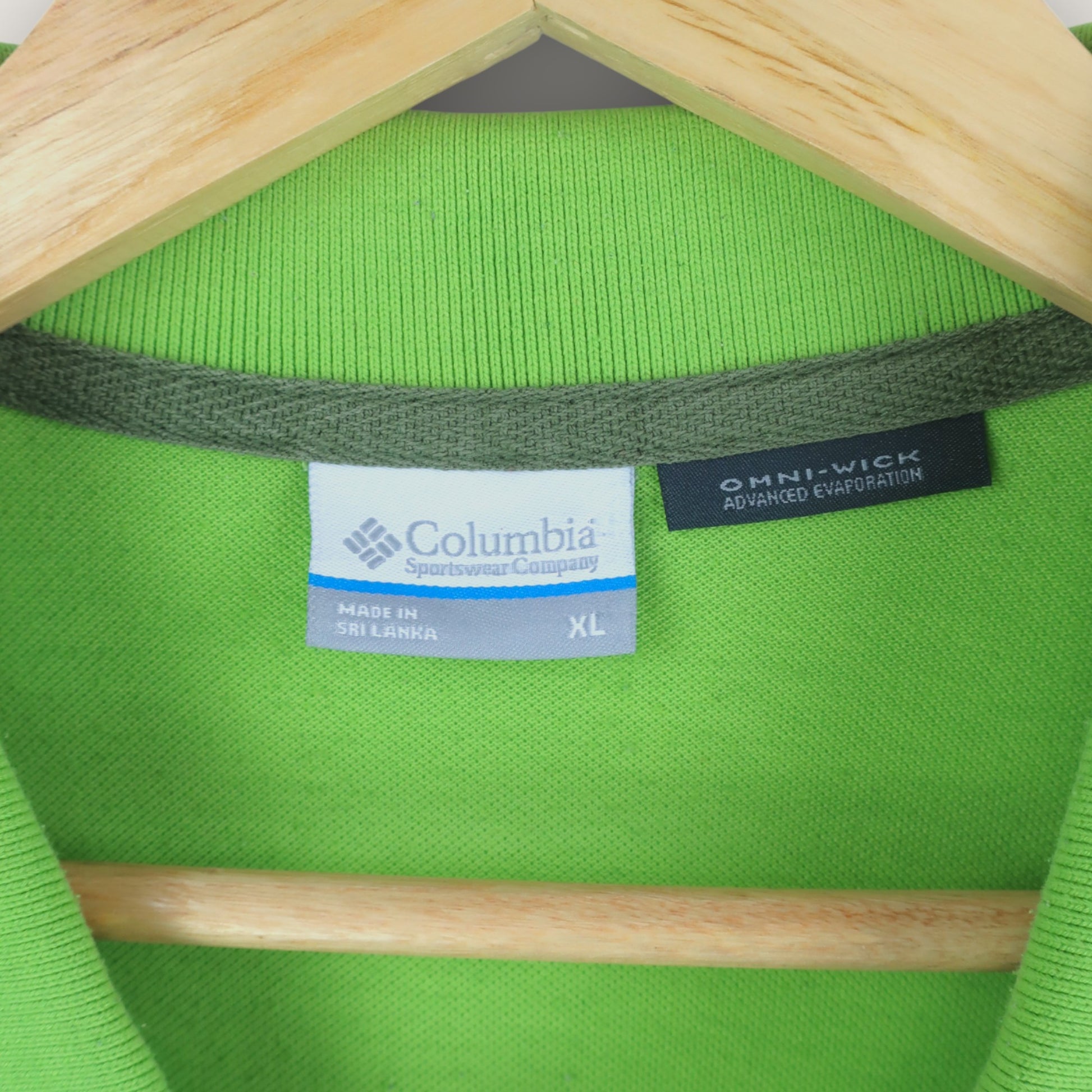 VINTAGE COLUMBIA POLO SHIRT - XL