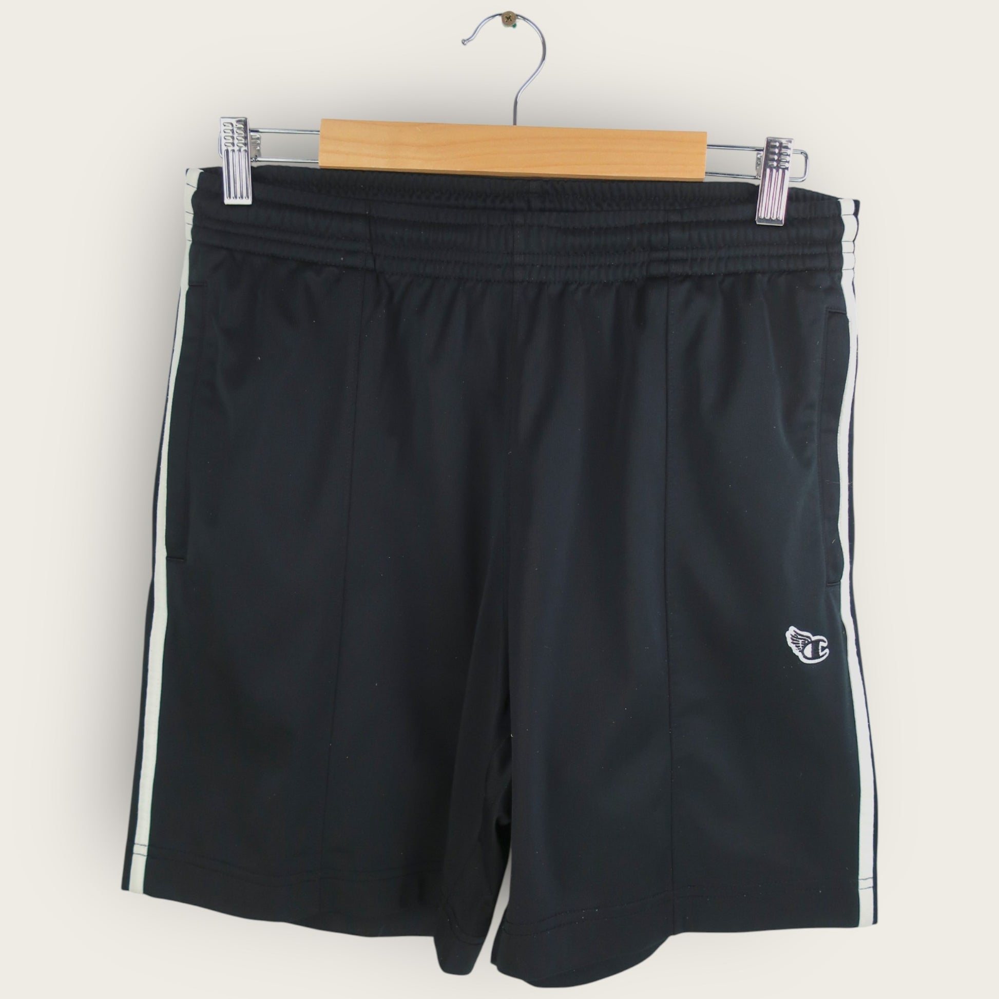 VINTAGE CHAMPION TRACK SHORTS - S