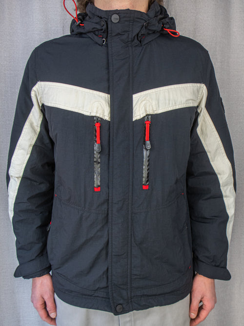 2004 Tommy Hilfiger Technical Hooded Jacket - S/M