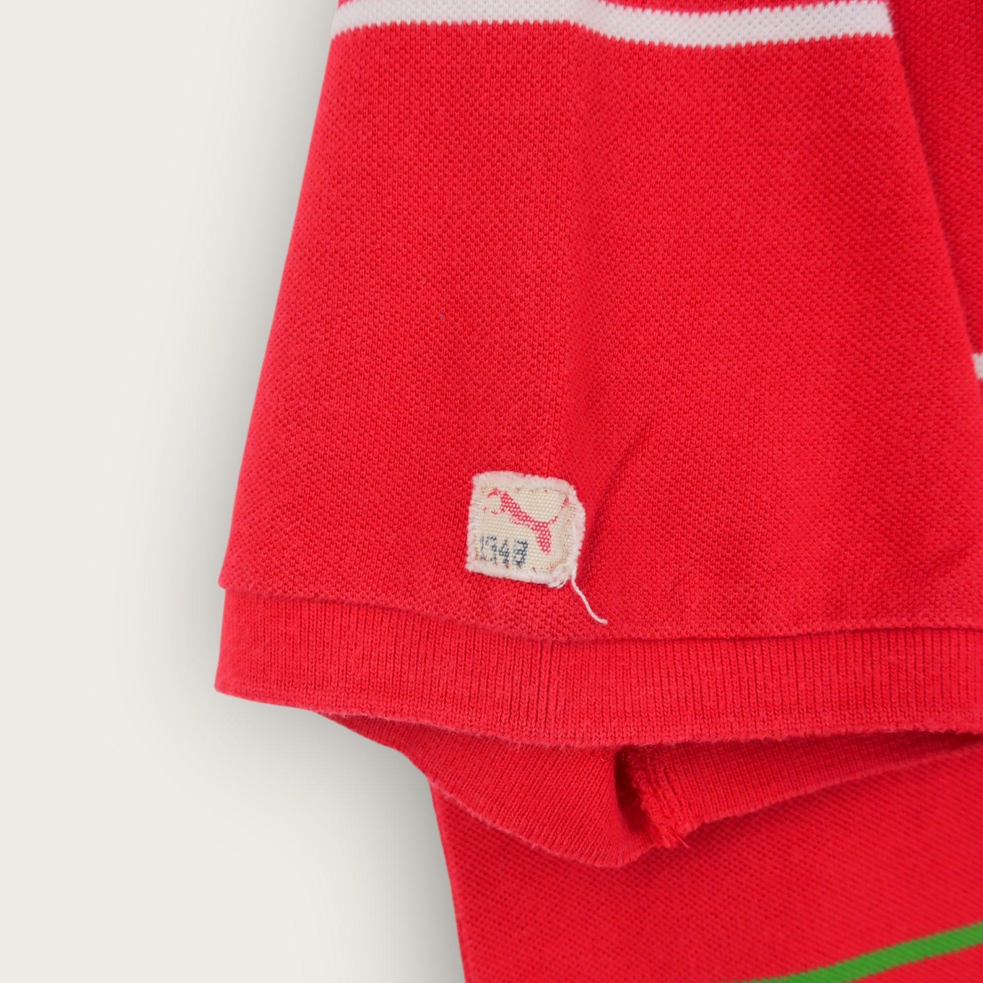 VINTAGE PUMA POLO SHIRT - M