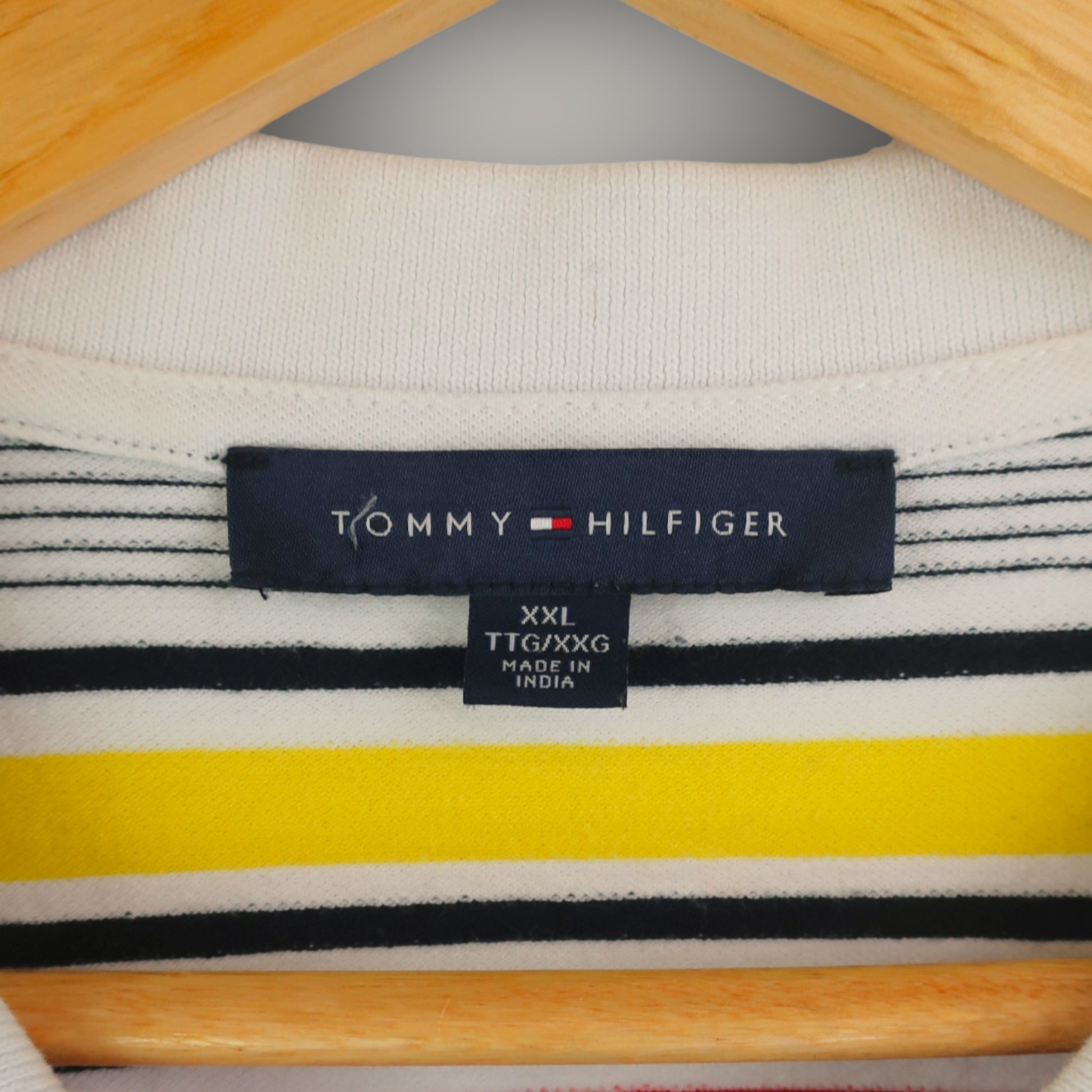 VINTAGE WMNS TOMMY HILFIGER POLO SHIRT - XXL