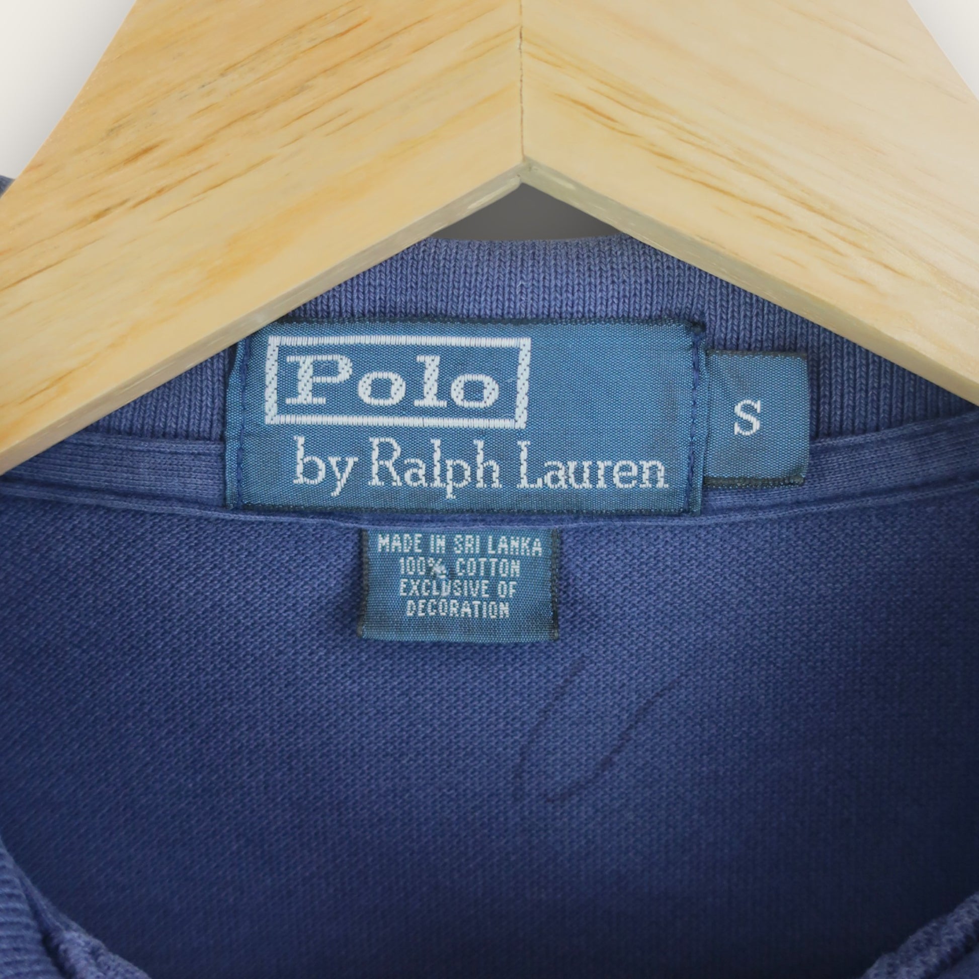 VINTAGE RALPH LAUREN POLO SHIRT - S