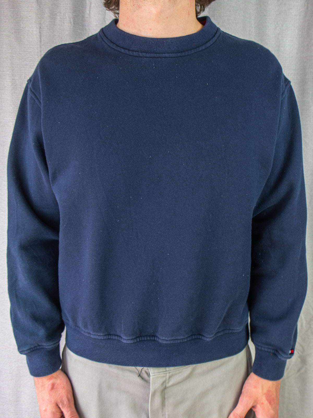2002 Tommy Hilfiger Golf Crewneck Sweater - S/M