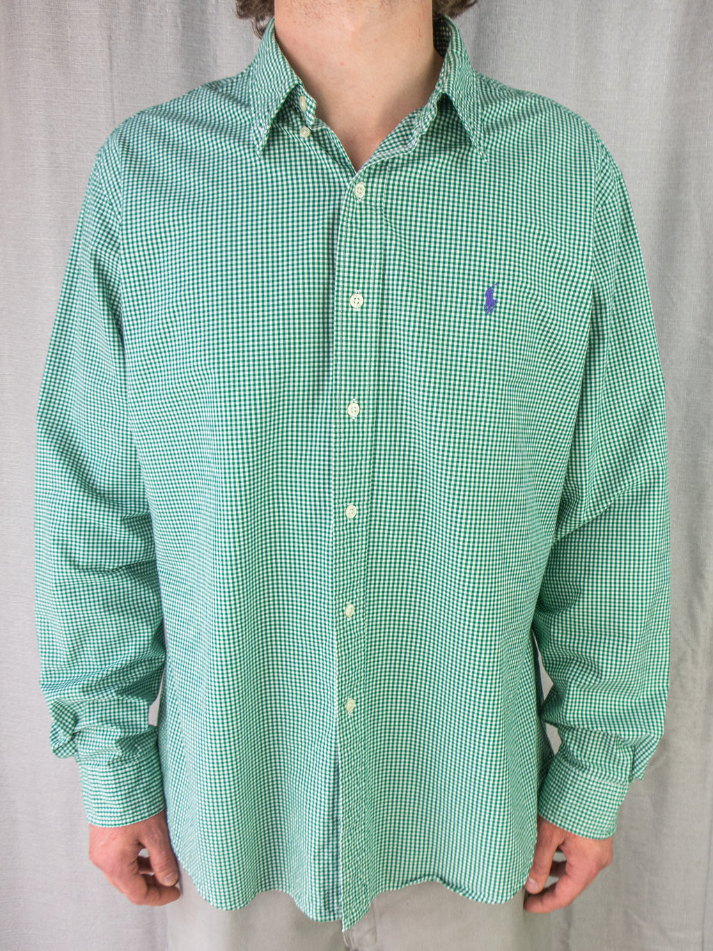 00s Ralph Lauren Long-Sleeve Button-Up Shirt - XL/XXL