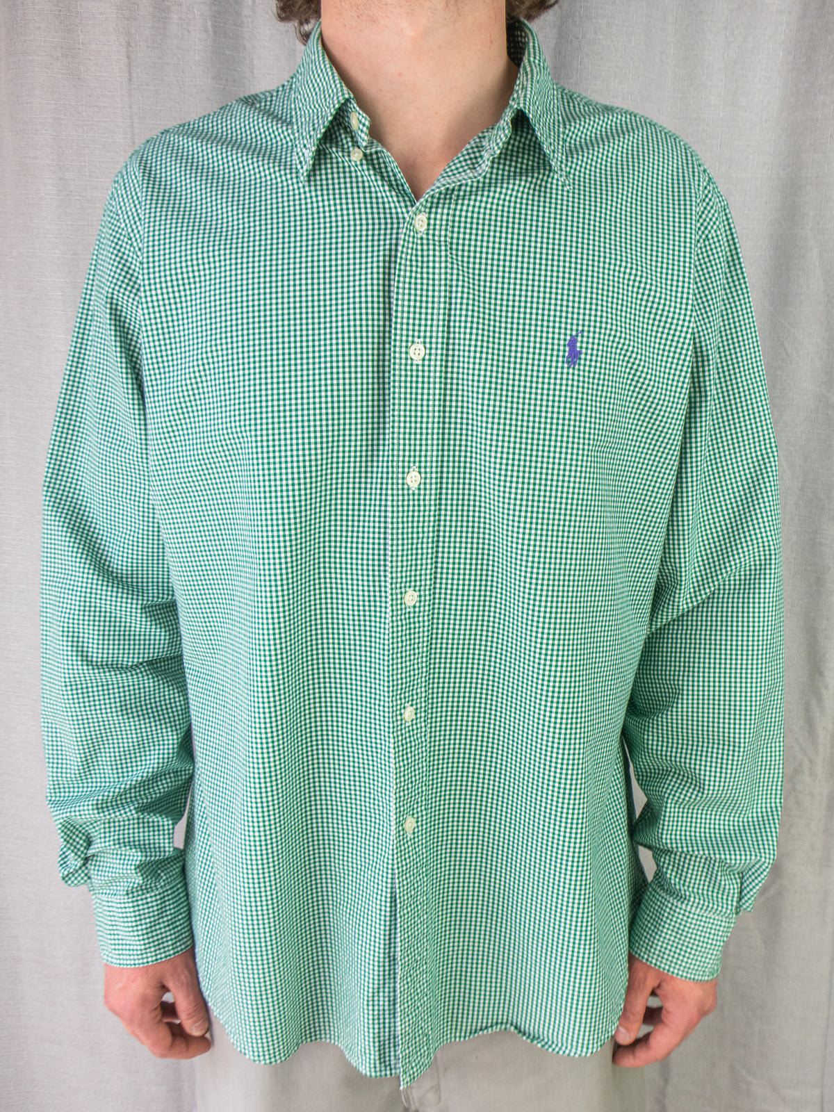 00s Ralph Lauren Long-Sleeve Button-Up Shirt - XL/XXL