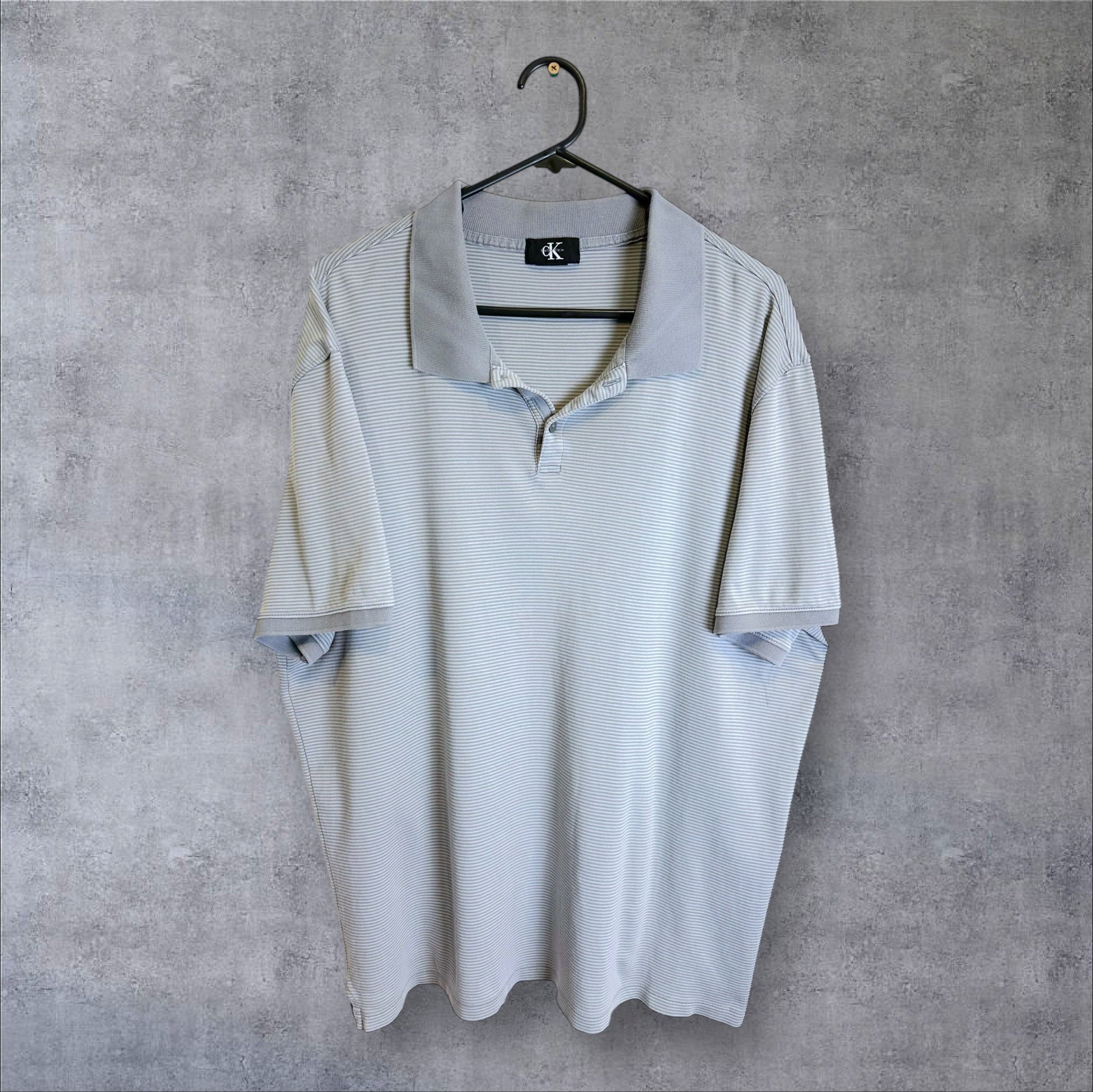 VINTAGE CALVIN KLEIN POLO SHIRT - L/XL