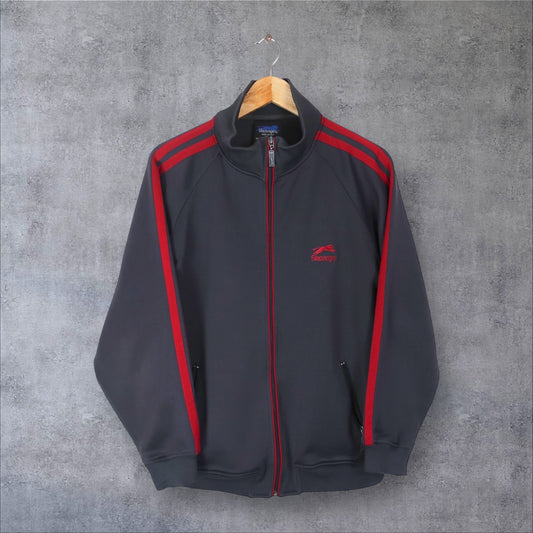 VINTAGE SLAZENGER TRACK JACKET - S