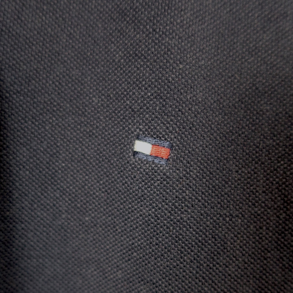 VINTAGE LONG-SLEEVE TOMMY HILFIGER POLO SHIRT - XL