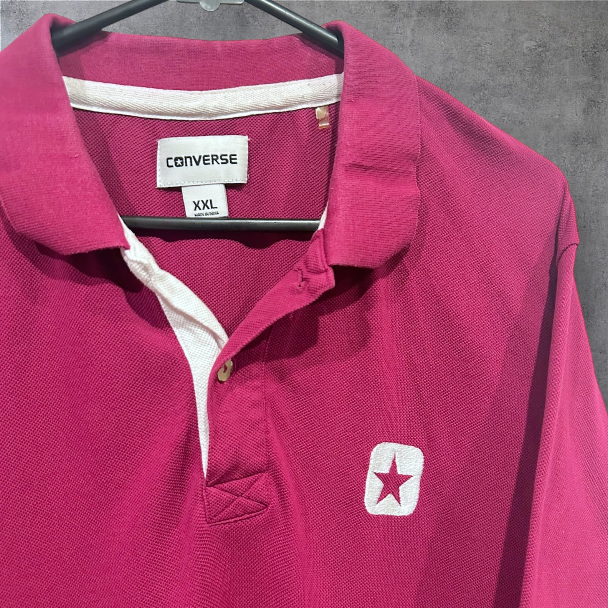 VINTAGE CONVERSE POLO SHIRT - XL/XXL