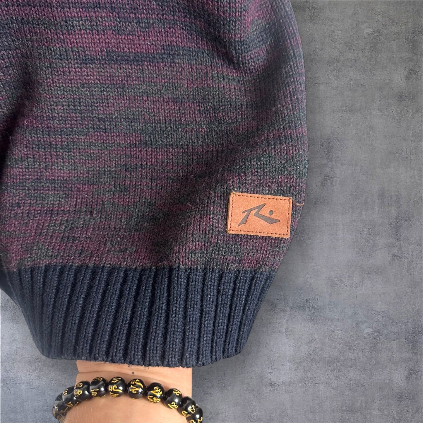 RUSTY KNIT SWEATER - M