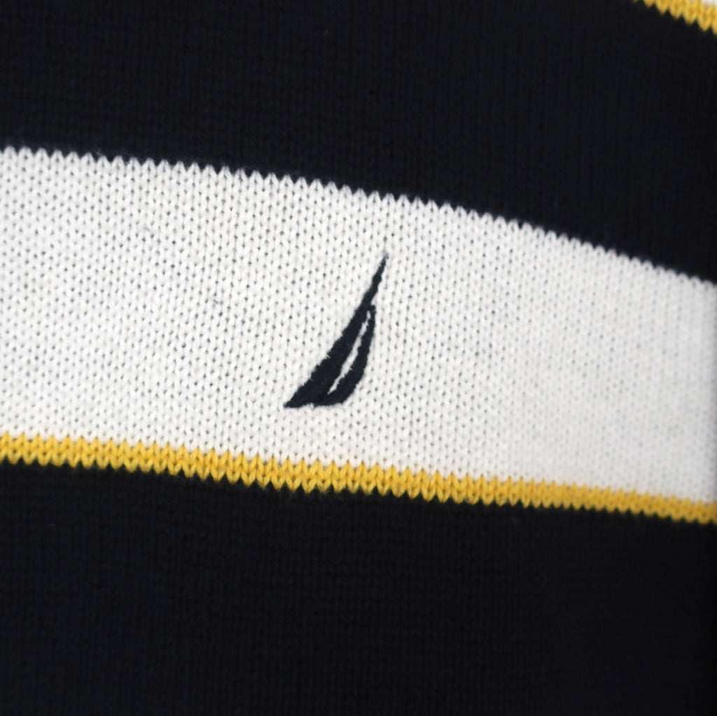 VINTAGE NAUTICA KNIT SWEATER - M