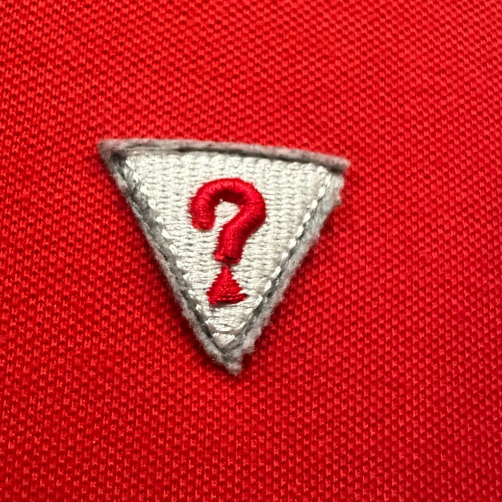 VINTAGE WMNS GUESS POLO SHIRT - L