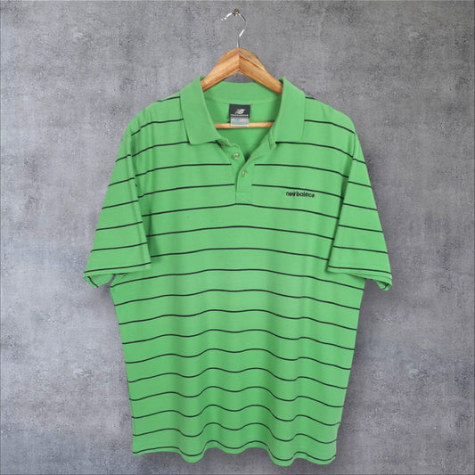 VINTAGE NEW BALANCE POLO SHIRT - L/XL