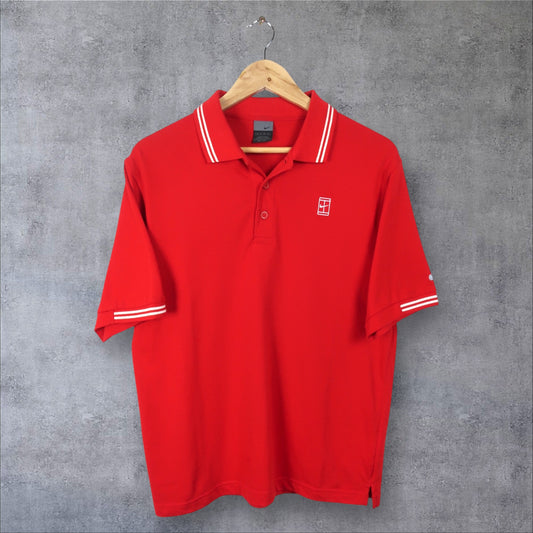 VINTAGE NIKE POLO SHIRT - S