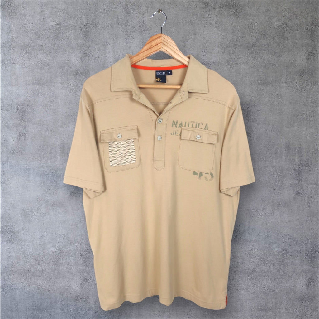 VINTAGE NAUTICA POLO SHIRT - M